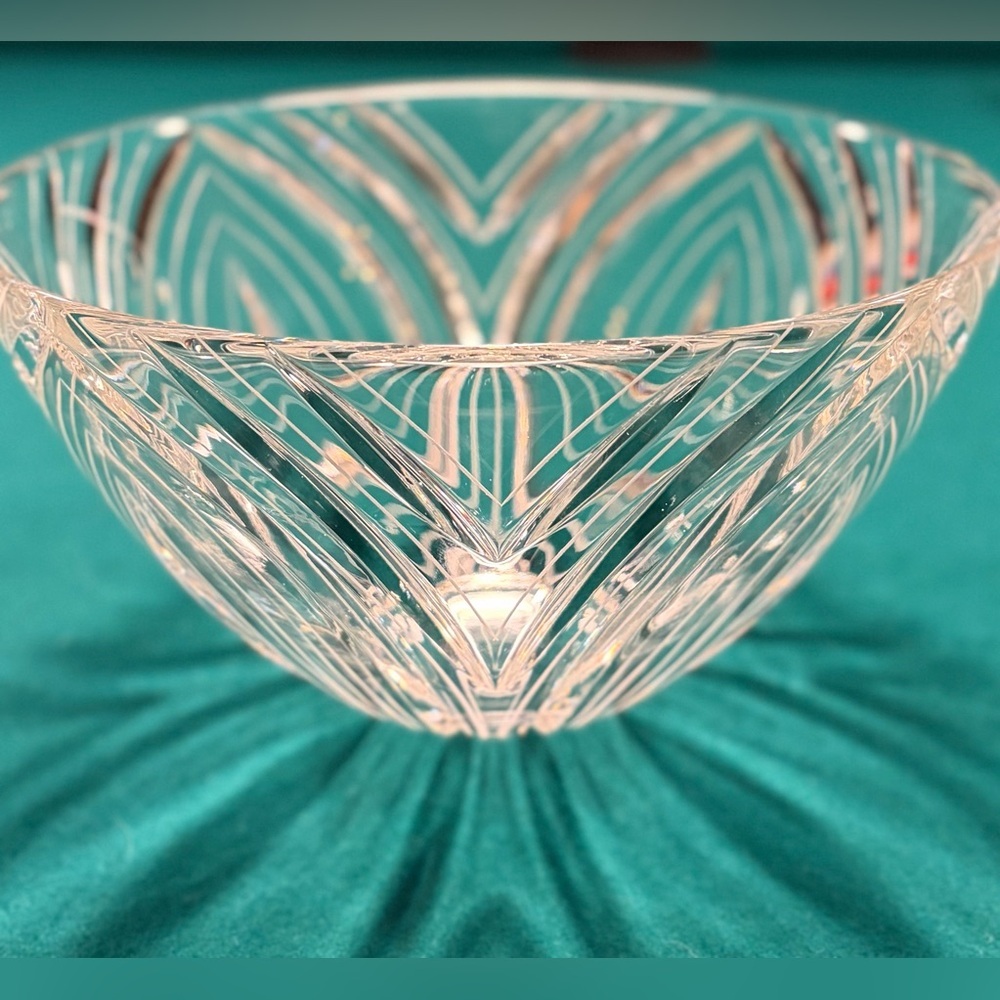 CJR Claus Josef Riedel Original Collectible Crystal Bowl